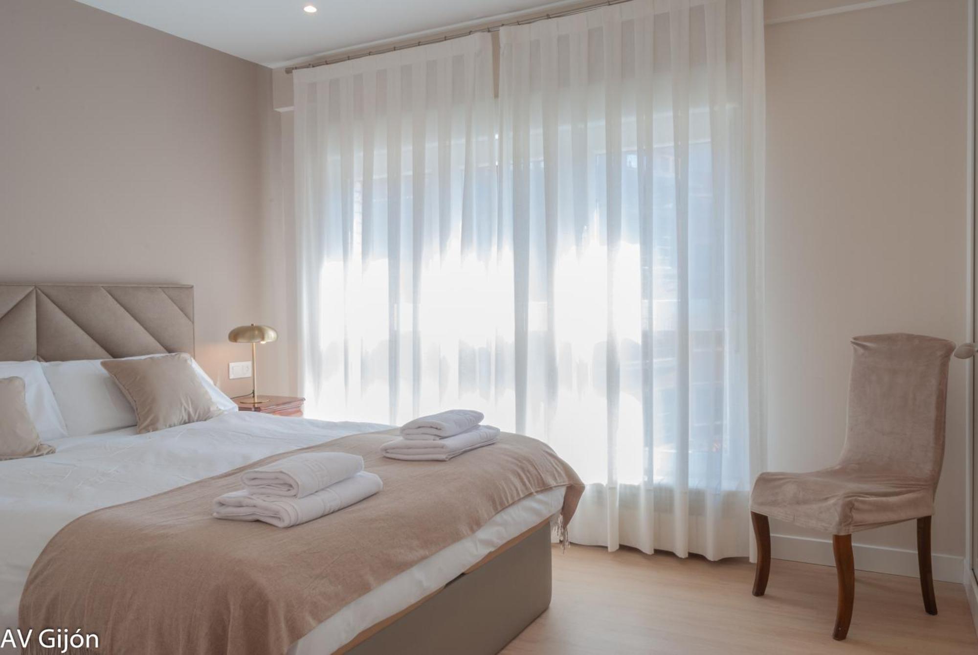 Ferienwohnung Av Costa One Gijón Exterior foto