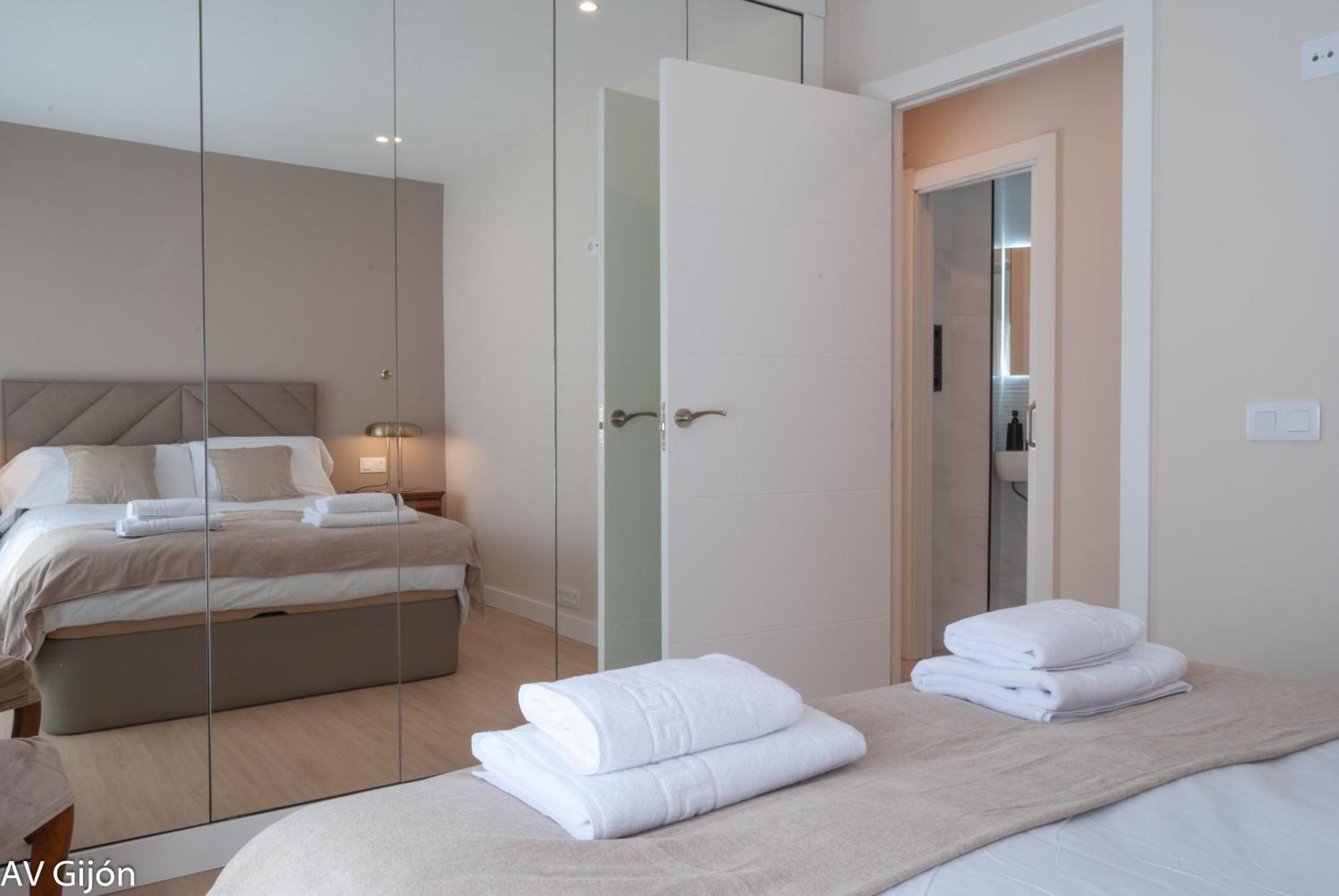 Ferienwohnung Av Costa One Gijón Exterior foto