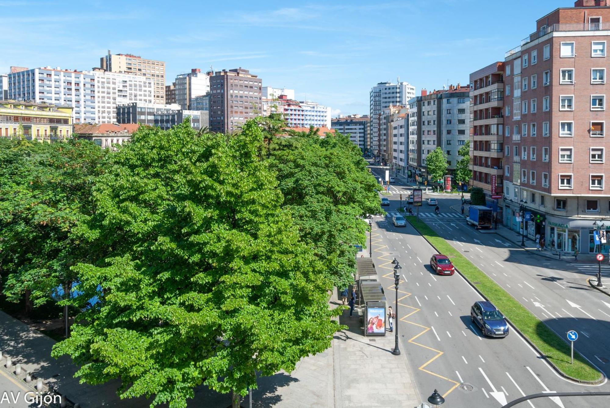 Ferienwohnung Av Costa One Gijón Exterior foto